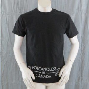 Band Shirt - Volcanoless in Canada Word Graphic - Men's Medium